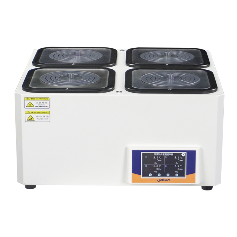 Water Bath Laboratory - ห้องปฏิบัติการอาบน้ำป้องกันการกัดกร่อนแบบหน้าจอสัมผัสสี่รู พร้อมจอแสดงผล LCD ฟังก์ชันกวนแบบควบคุมอุณหภูมิ