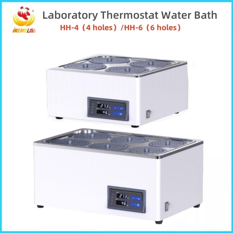 Water Bath Laboratory - เครื่องควบคุมอุณหภูมิน้ำแบบดิจิตอล WEIAI Laboratory Water Bath HH-4