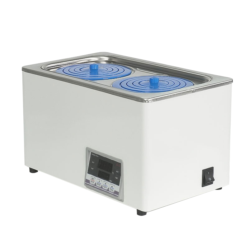 Water Bath Laboratory - เครื่องทำน้ำร้อนไฟฟ้าราคาโรงงาน สำหรับใช้ในห้องปฏิบัติการ แบบสองช่อง