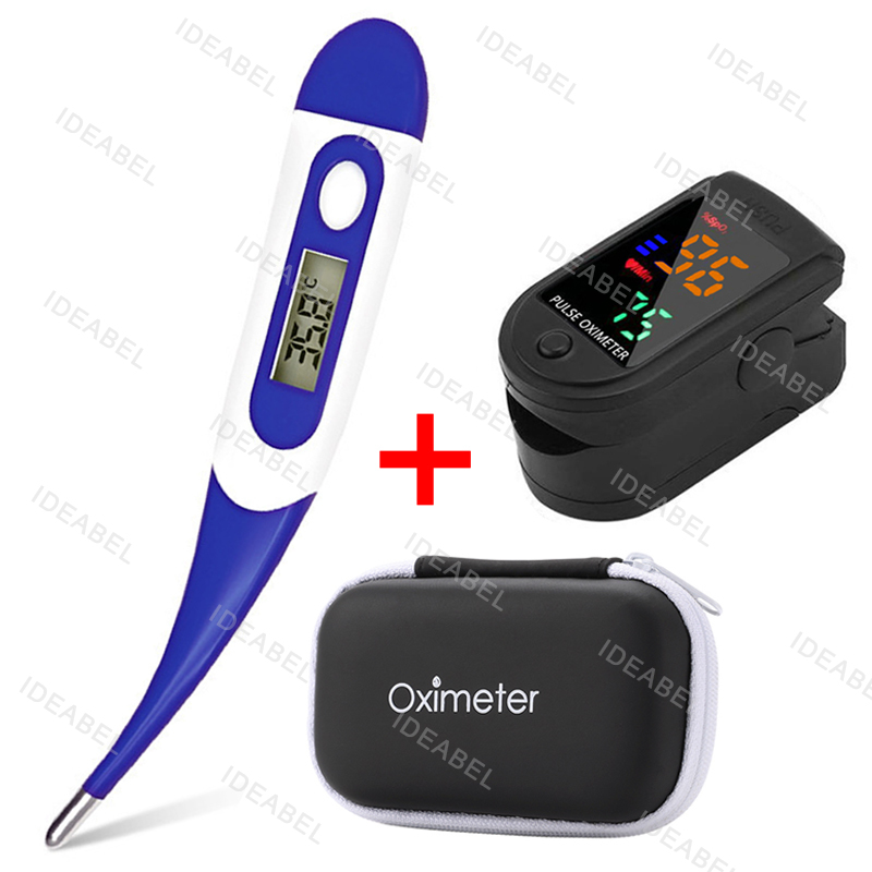 Pulse Oximeter - เครื่องวัดอุณหภูมิแบบดิจิตอล การวัดอุณหภูมิใต้วงแขนแบบแม่นยำ การแจ้งเตือนไข้ เครื่องวัดอุณหภูมิ เครื่องวัดอุณหภูมิเด็ก เครื่องวัดออกซิเจนในเลือดแบบปลายนิ้ว