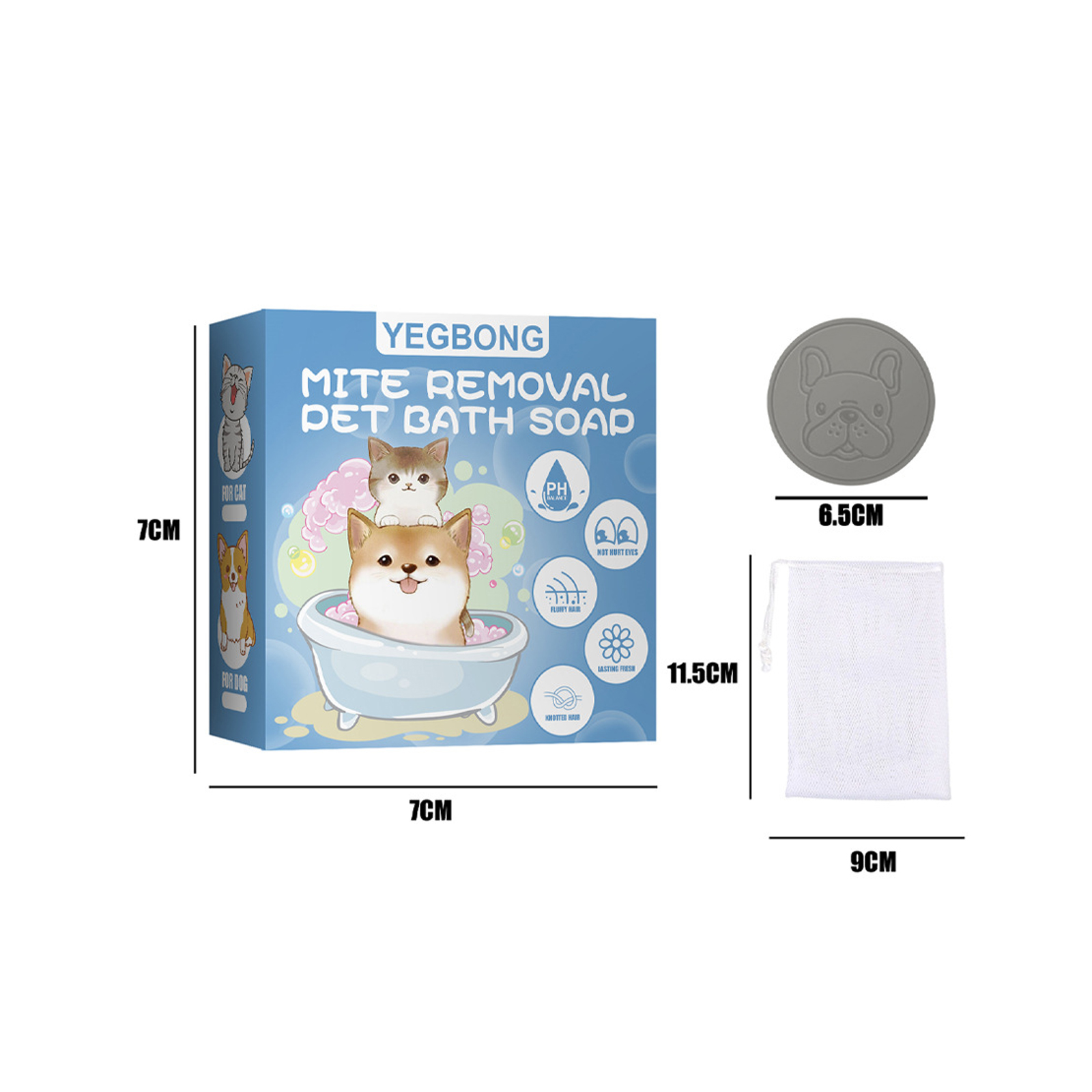 สบู่อาบน้ำกำจัดไรสัตว์เลี้ยงสำ - Water Bath Laboratory บทวิจารณ์และราคา