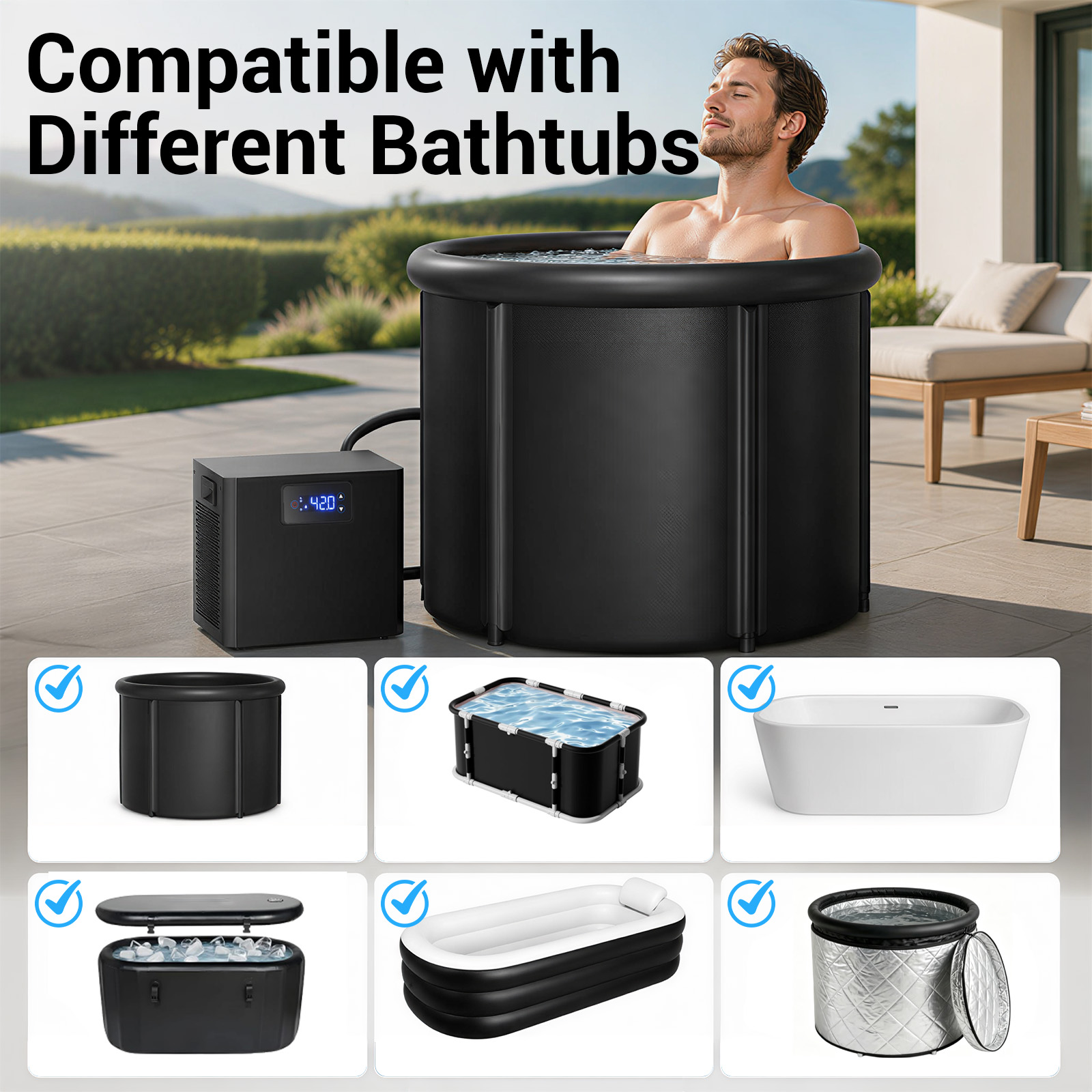 ชุดอ่างน้ำแข็งรูปวงรีพร้อมเครื - Water Bath Laboratory บทวิจารณ์และราคา