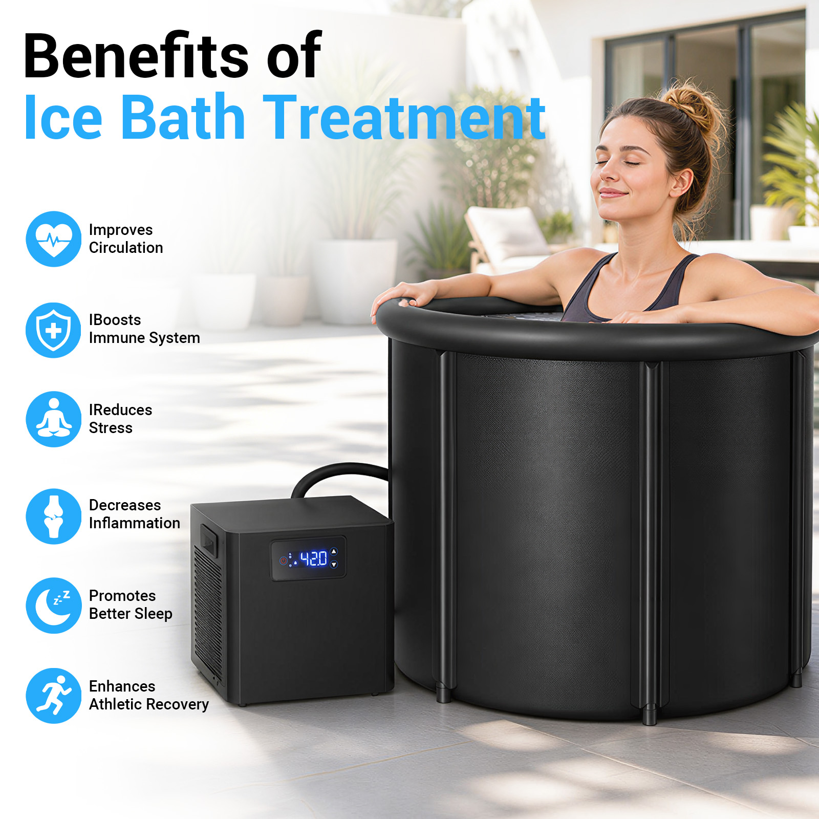 ชุดอ่างน้ำแข็งรูปวงรีพร้อมเครื - Water Bath Laboratory บทวิจารณ์และราคา