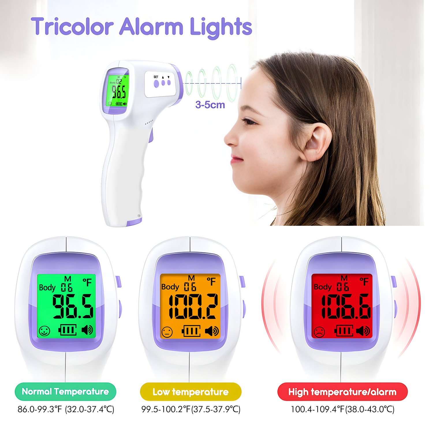 เครื่องวัดอุณหภูมิร่างกายทางกา - Pulse Oximeter บทวิจารณ์และราคา