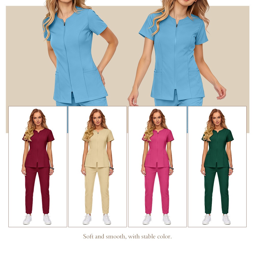 ชุดยูนิฟอร์มทางการแพทย์แบบขายส - Medical Lab Coat บทวิจารณ์และราคา