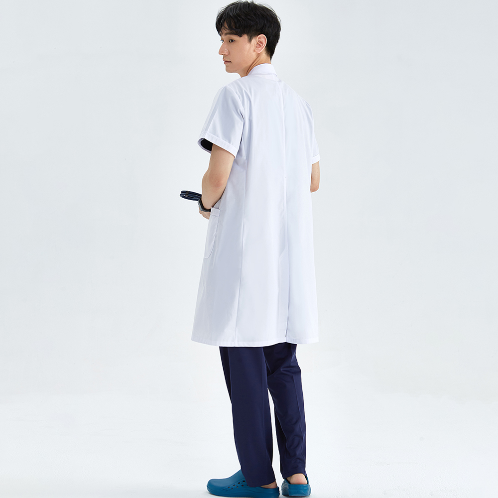 Unisex เสื้อสีขาว Lab Coat แพท - Medical Lab Coat บทวิจารณ์และราคา